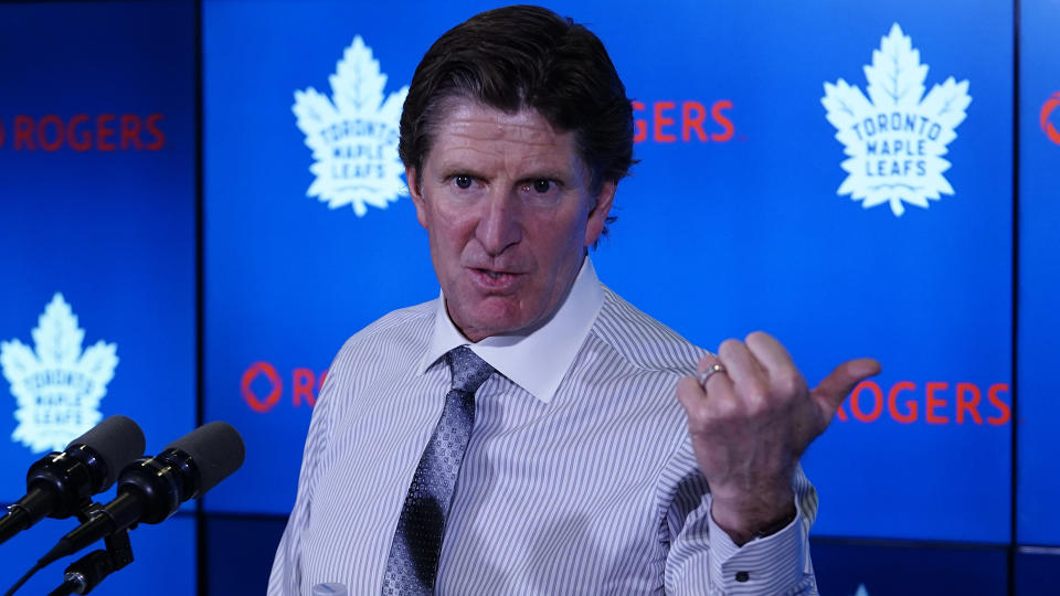 Mike Babcock was fired by the Leafs in 2019. (John E. Sokolowski-USA TODAY Sports)