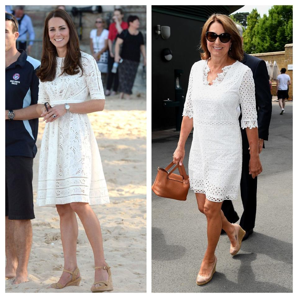 The white eyelet summer dress - Getty Images