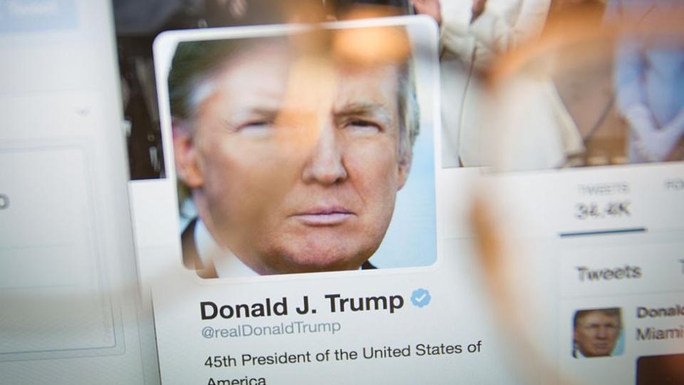 Cuenta de Twitter de Donald Trump