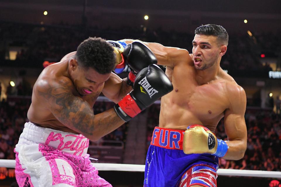 Tommy Fury fights Anthony Taylor (Getty)