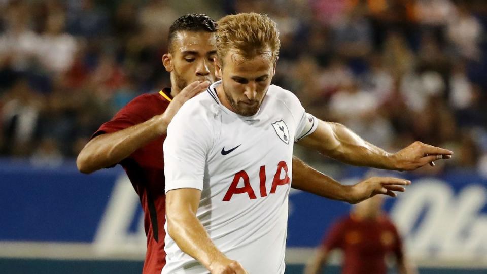 Harry Kane failed to breach a well-drilled Roma defence