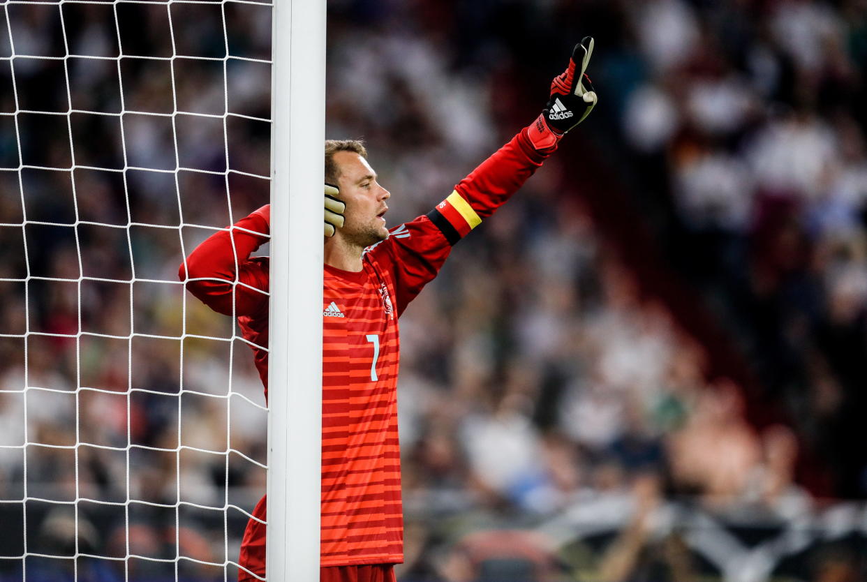 Solide Partie vom Kapitän; Manuel Neuer zeigte eine ordentliche Leistung gegen Frankreich (Foto: Getty Images)