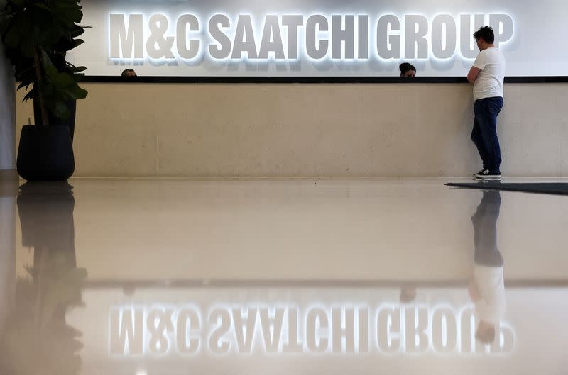 The M&C Saatchi office in central London