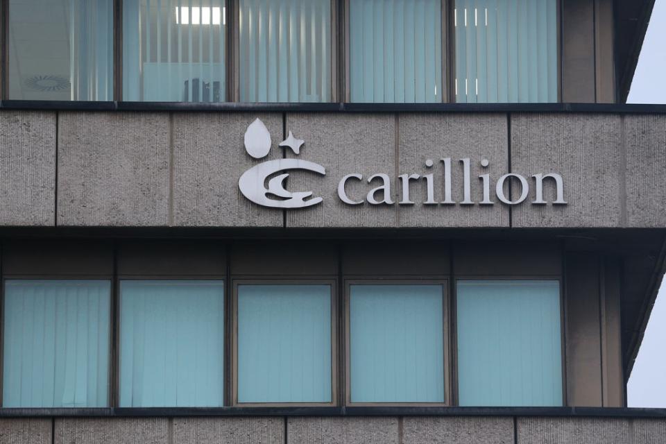 Carillion went into compulsory liquidation in January 2018 (Aaron Chown/PA) (PA Archive)