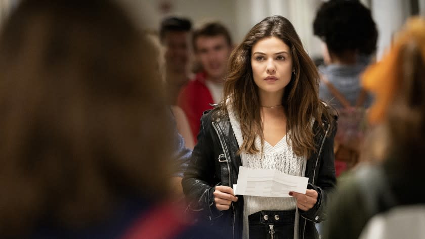 Tell Me a Story -- The CW TV Series, Tell Me A Story -- "Chapter 1: Hope" -- Image Number: TMA101_113280_0123b.jpg -- Pictured: Danielle Campbell as Kayla -- Photo: Michael Parmelee/CBS © 2020 CBS Interactive. All Rights Reserved. Danielle Campbell in "Tell Me a Story" on The CW.