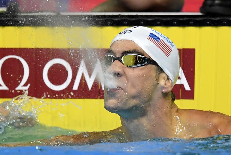 Michael Phelps headlines the list of 555 Rio-bound American athletes (AP)