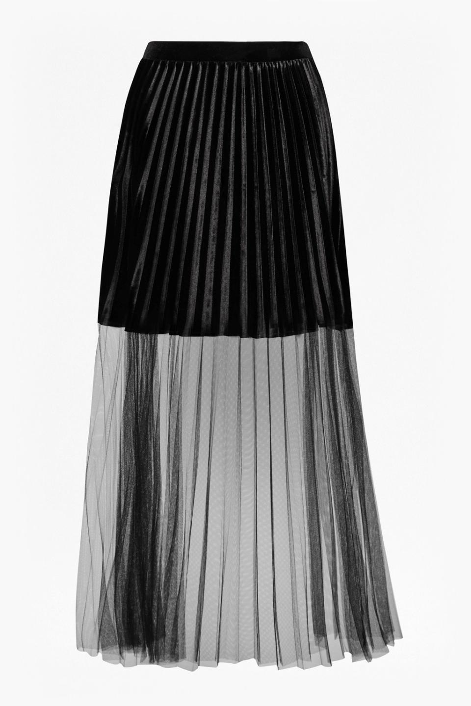 Tulle Maxi Skirt