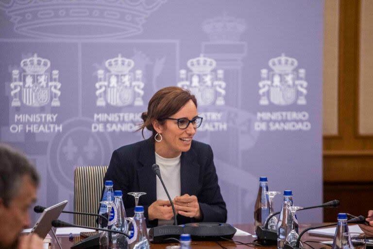 La titular de la cartera española de Sanidad, Mónica García