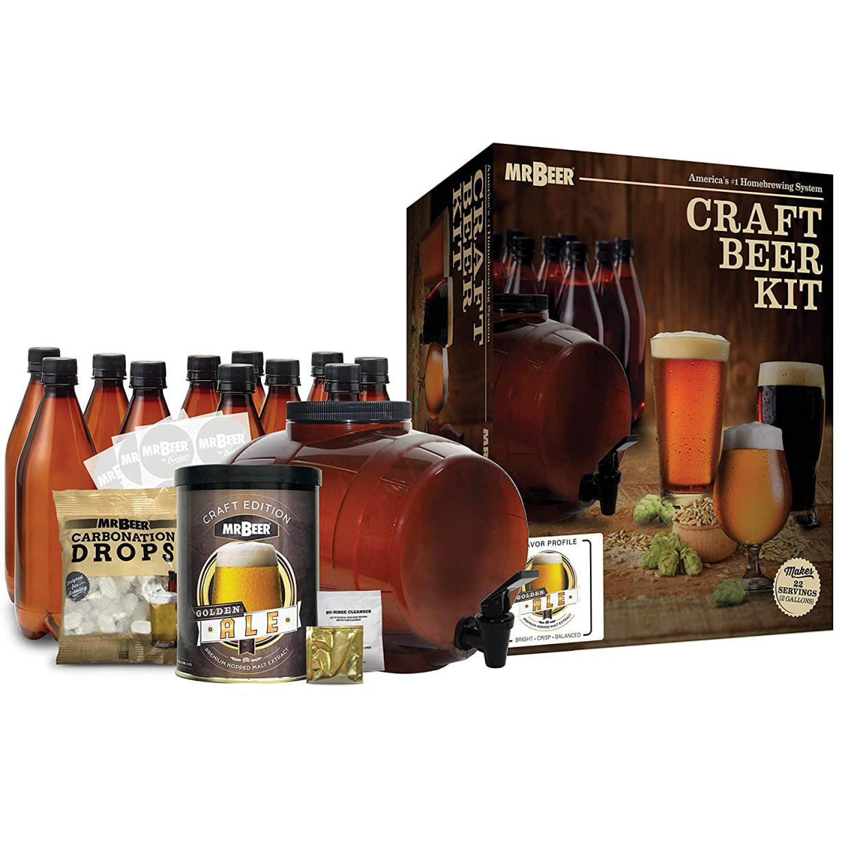 Mr. Beer craft beer starter kit, gifts for dad