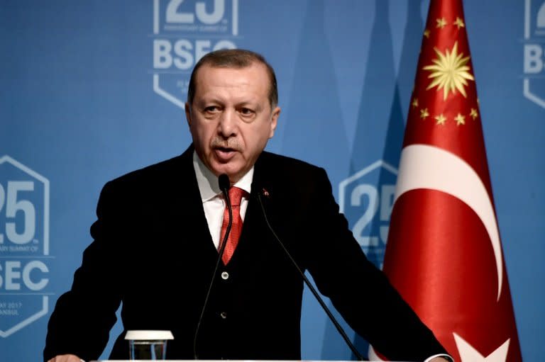 Turkish President Recep Tayyip Erdogan