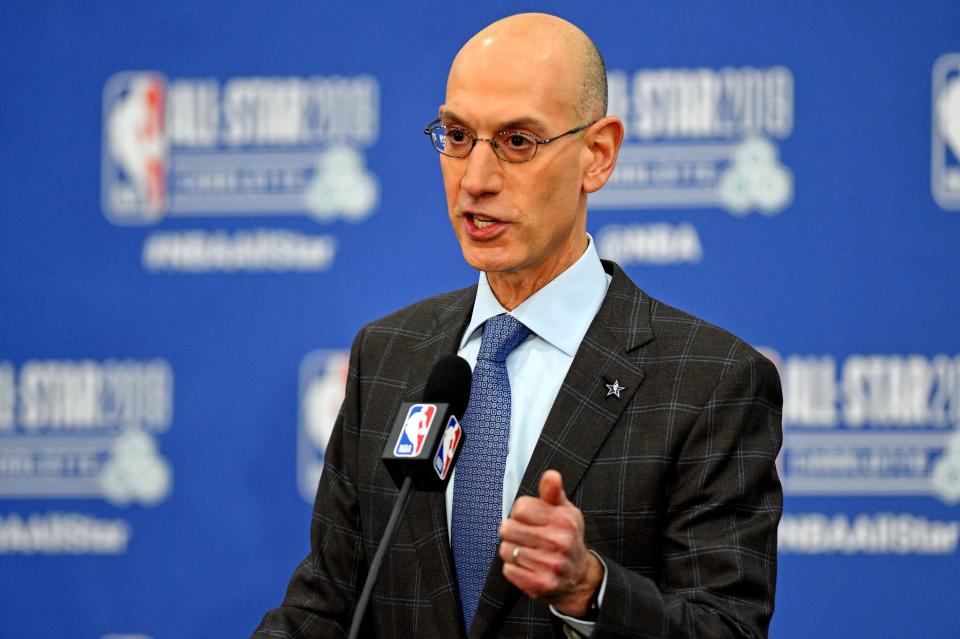 Fixing tampering is easy. Addressing trade demands will prove a difficult task for Adam Silver. (Reuters)