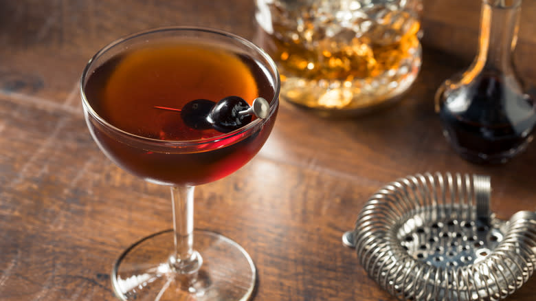 Manhattan cocktail