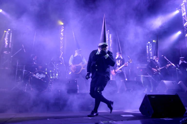 Los Brujos, en un concierto realizado en 2014