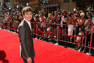 Daniel Radcliffe at the Hollywood premiere of Warner Brothers' Harry Potter and the Order of the Phoenix