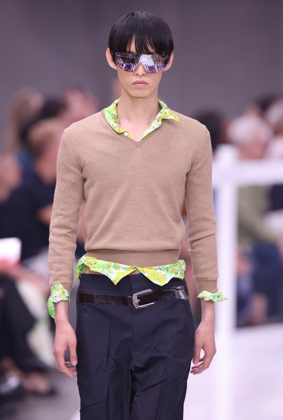 'Snug little knit tops': Prada's new collection