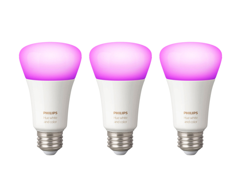 Philips Hue A19 Smart Bluetooth LED Light Bulbs (Photo via Best Buy Canada)