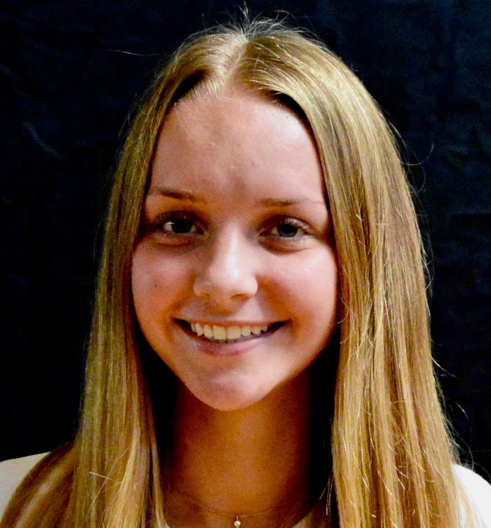 Auburn girls' hockey all-star Olivia Viens.