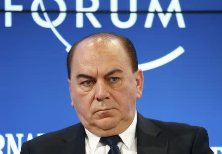 Axel Weber, Chairman of the Board of Directors of UBS bank attends the World Economic Forum (WEF) annual meeting in Davos, Switzerland January 17, 2017. REUTERS/Ruben Sprich