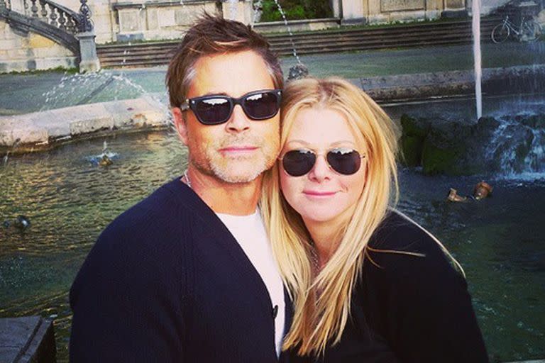 Rob Lowe y su mujer están celebrando 30 años juntos (Instagram/)