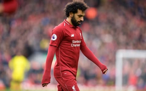 Mo Salah of Liverpool during the Premier League match between Liverpool FC and Burnley FC at Anfield on March 10, 2019 in Liverpool, United Kingdom - Credit: &nbsp;Getty Images
