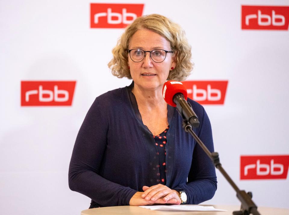 Dorette König ist Vorsitzende des Verwaltungsrats beim RBB. Während des ARD-Vorsitzes der Anstalt erhielt sie eine höhere Aufwandsentschädigung. - Copyright: Monika Skolimowska/picture alliance/Getty Images