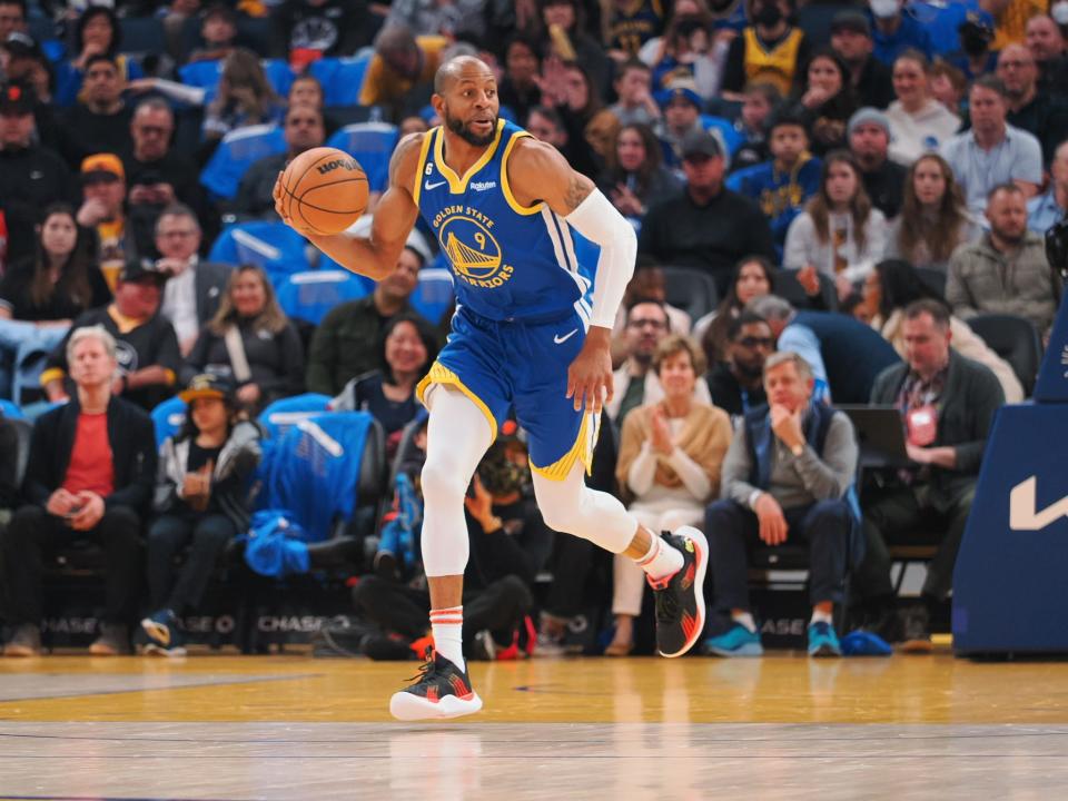 Andre Iguodala won four NBA championships with the Golden State Warriors.