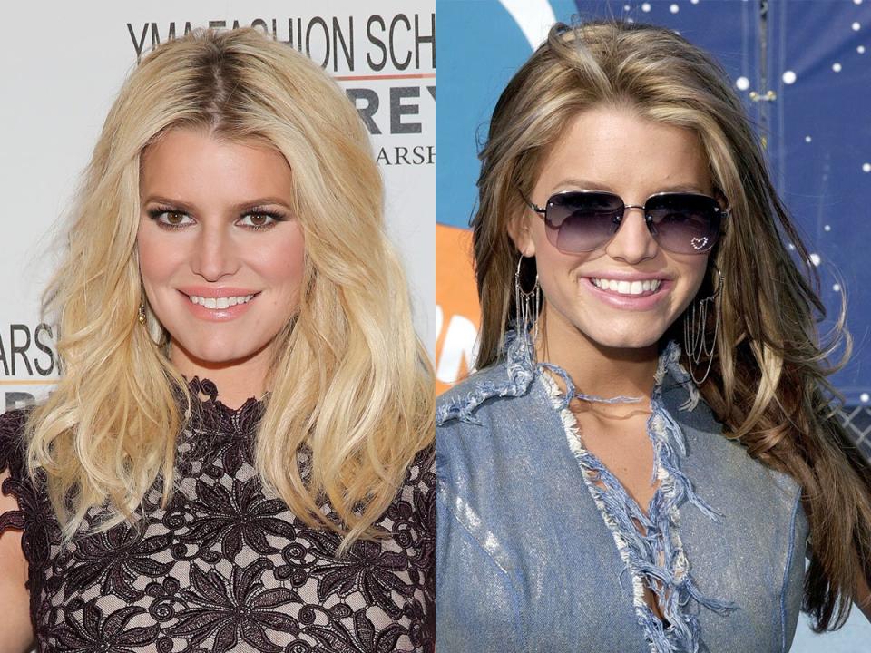 jessica simpson hair