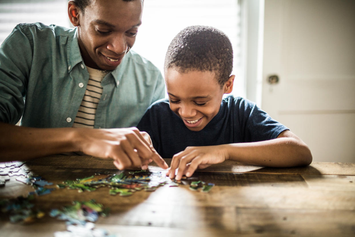 Puzzles are great as a solo or group activity.  (Photo: MoMo Productions via Getty Images)