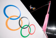 <p>TOKYO, JAPAN - AUGUST 03: Armand Duplantis of Team Sweden competes in the Men's Pole Vault Final on day eleven of the Tokyo 2020 Olympic Games at Olympic Stadium on August 03, 2021 in Tokyo, Japan. (Photo by Matthias Hangst/Getty Images)</p> 