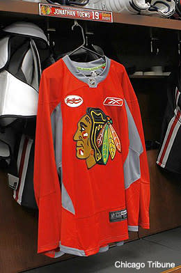 Blackhawks being careful in search for jersey advertisement patch