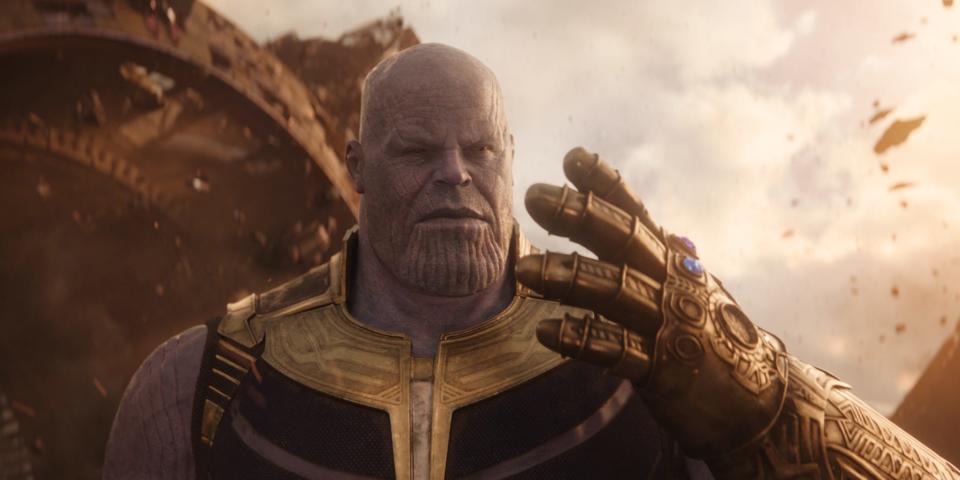 avengers infinity war thanos gauntlet