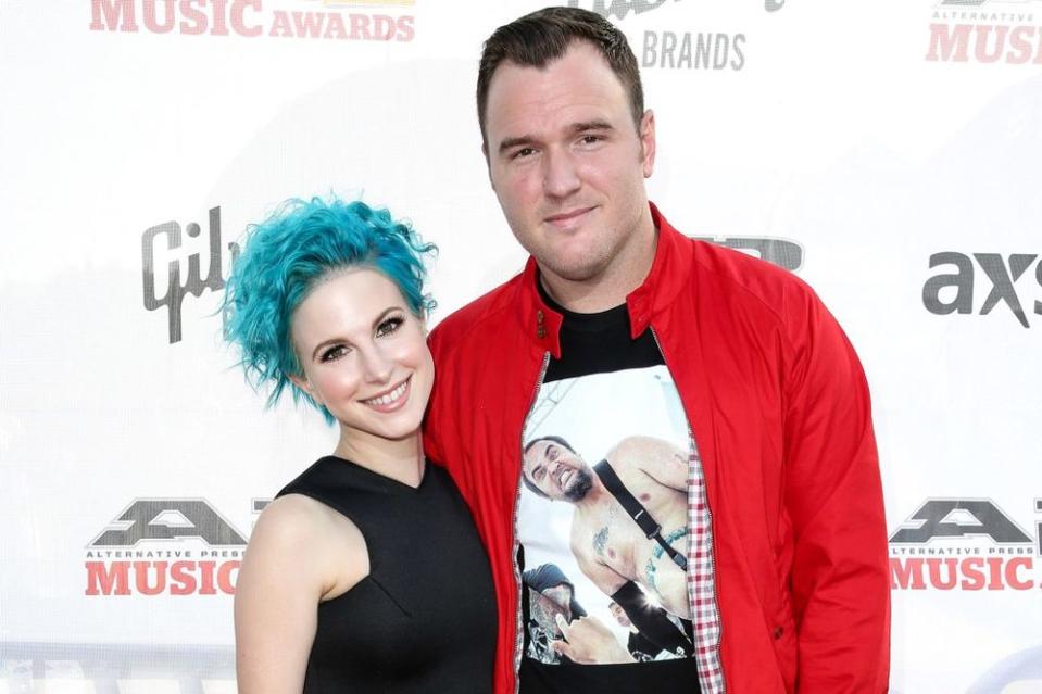 Hayley Williams and Chad Gilbert