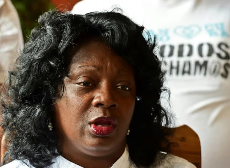 Berta Soler. 2012 bezeichnete Associated Press sie als "eine der führenden Dissidenten Kubas" | Bildquelle: https://ph.news.yahoo.com/ladies-white-opposition-leader-arrested-091652595.html © AFP/RONALDO SCHEMIDT | Bilder sind in der Regel urheberrechtlich geschützt