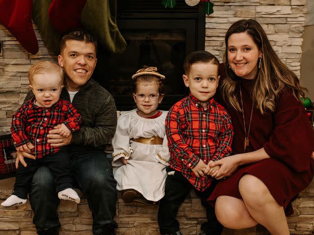 <p>Tori Roloff Instagram</p> Zach Roloff and Tori Roloff with their kids Jackson, Lilah, and Josiah.