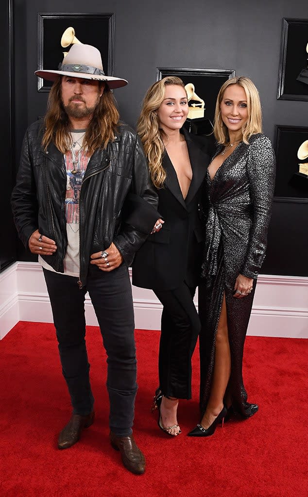 Billy Ray Cyrus, Miley Cyrus, Tish Cyrus, Grammys, 2019