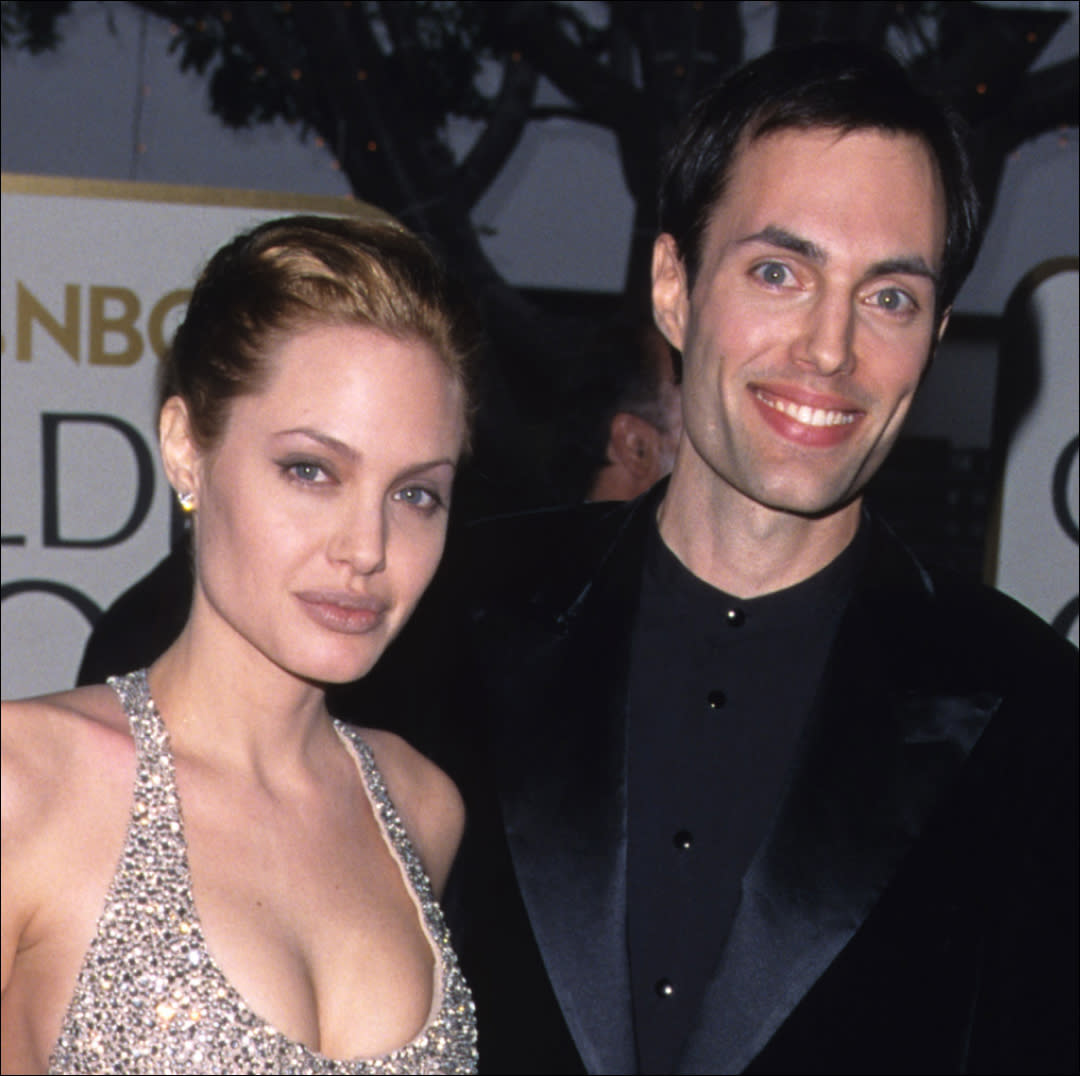  Angelina Jolie and Brother James Haven. 