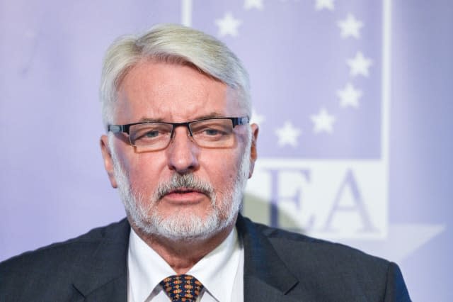 Polish Minister of Foreign Affairs Witold Waszczykowski speaks at IIEA