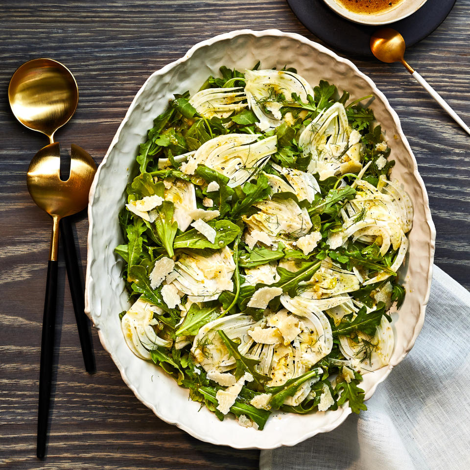 Arugula & Fennel Salad with Lemon Vinaigrette