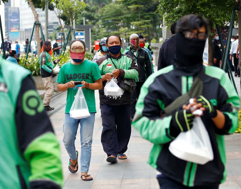 Spread of the coronavirus disease (COVID-19) in Jakarta