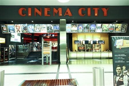 General view of the foyer of a Cinema City International movie theatre in Zielona Gora October 25, 2012. REUTERS/ Michal Bedner /Agencja Gazeta