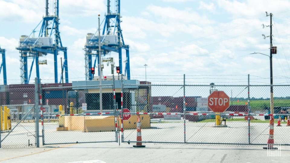 Jaxport expects the strike to impact about one-third of its business, particularly international container volumes and international vehicle volumes. (Photo: Jim Allen/FreightWaves)