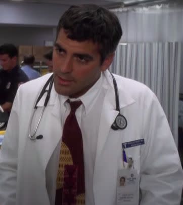 George Clooney played Dr. Doug Ross on 