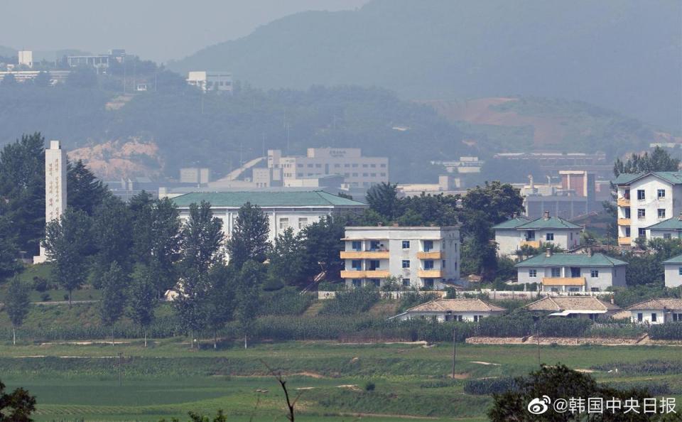 針對北韓未經允許使用開城工業園區，南韓政府表達會追究。（翻攝自微博@韓國中央日報）