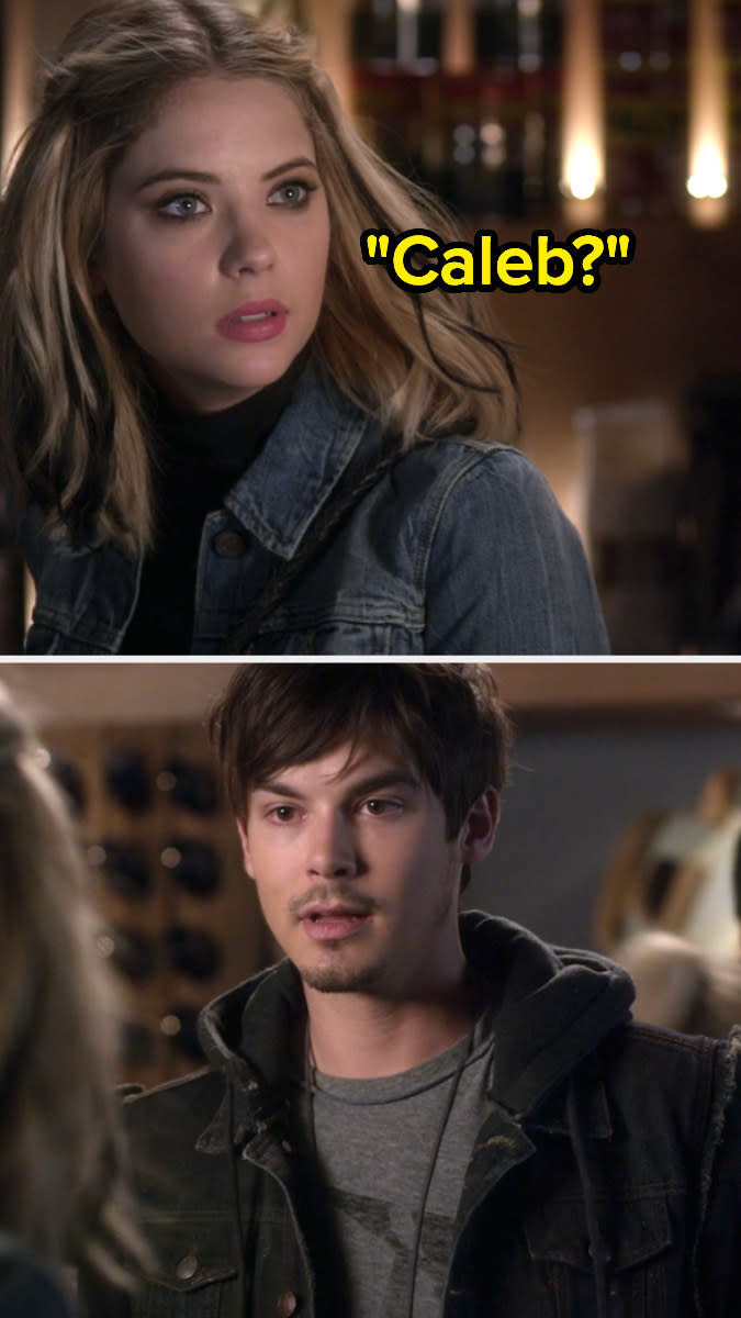 Caleb on "Pretty Little Liars"