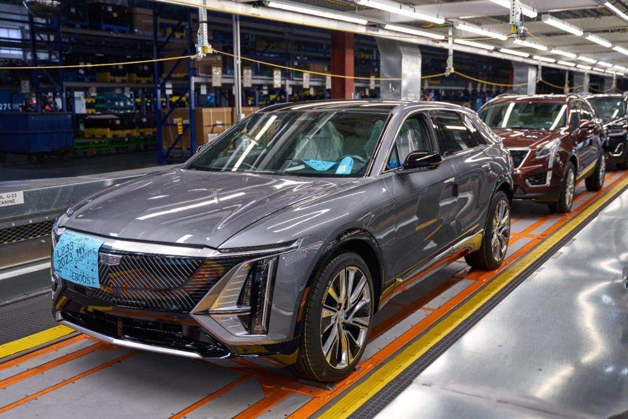 Part of GM’s $2 billion investment saw Spring Hill Assembly retooled with new machines, conveyors, controls and tooling for 2023 Cadillac Lyriq production, which started March 21, 2022.