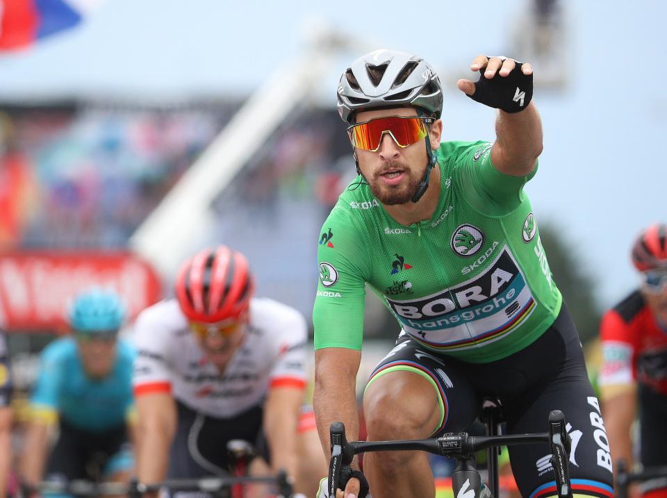 Tour de France 2018: World champion Peter Sagan wins stage 13 as Geraint Thomas retains yellow jersey