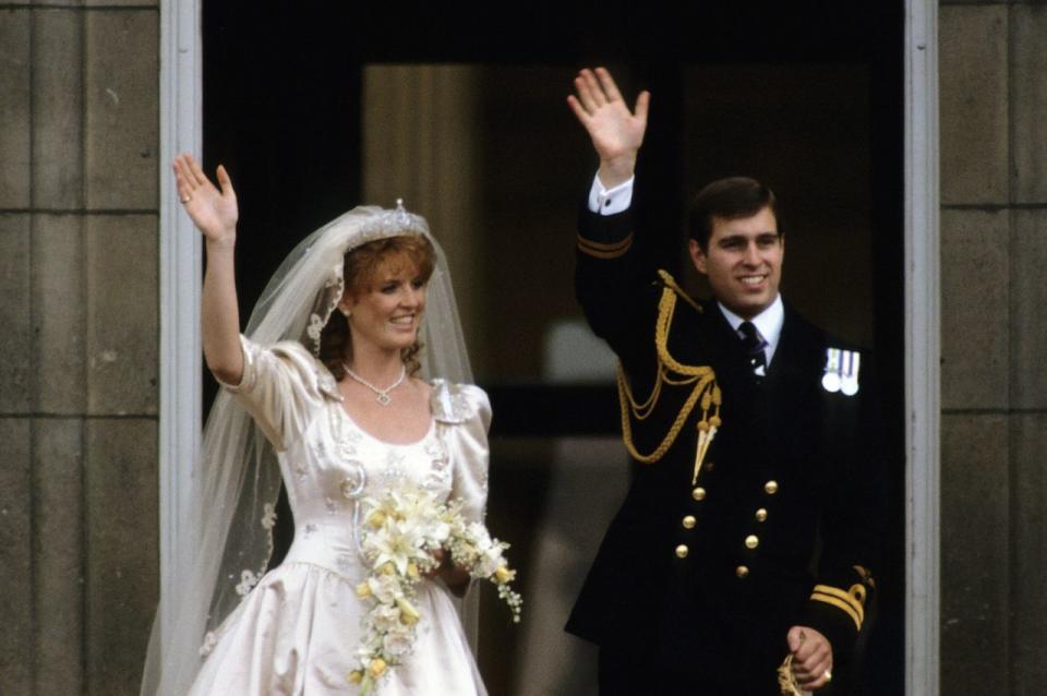 Royal expert claims Sarah ‘Fergie’ Ferguson and Prince Andrew married ‘on a rebound.’Source: Getty