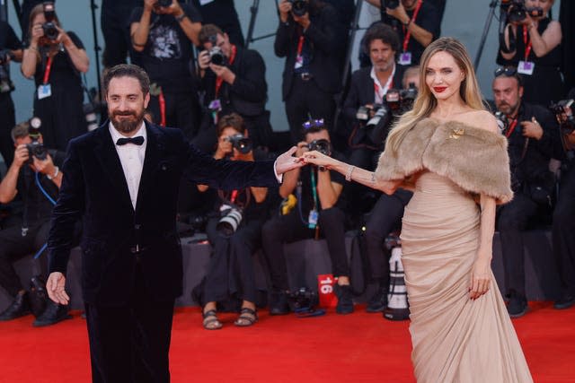 Italy Venice Film Festival Maria Red Carpet