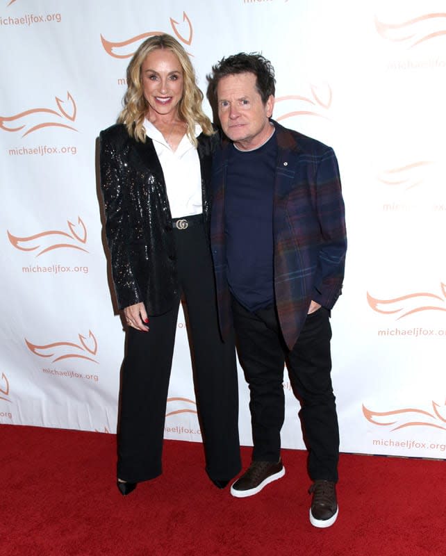 Michael J. Fox y Tracy Polland llevan juntos treinta y cinco años