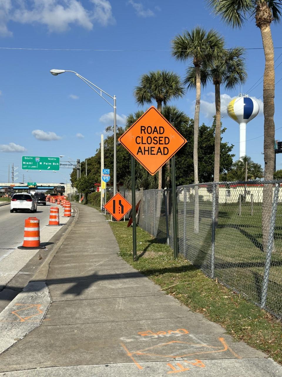 Improving and lengthening turn lanes on Sixth Avenue South at I-95, adding bicycle lanes and sidewalks, building sound walls and enhancing drainage, signs, lighting and pavement markings are all part of an $18 million project in Lake Worth Beach.